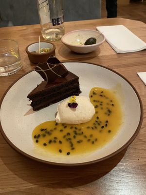 Sachertorte  at Mallow - Canary Wharf in East London