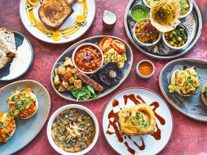 breakfast at mallow canary wharf at Mallow - Canary Wharf in East London