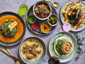 dishes from our new winter menu at Mallow - Canary Wharf in East London