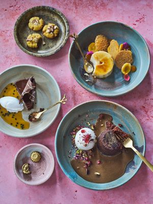 our new winter dessert selection at Mallow - Canary Wharf in East London