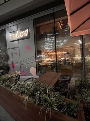 Outside   at Mallow - Canary Wharf in East London