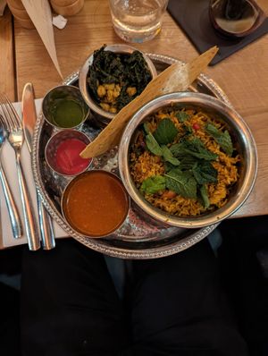 Thali! at Mallow - Canary Wharf in East London