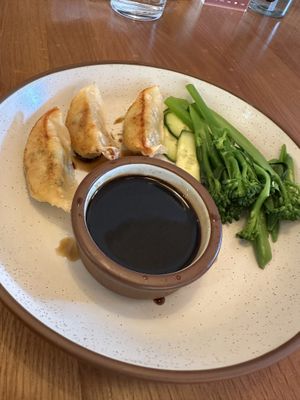 Gyoza kids meal  at Mallow - Canary Wharf in East London