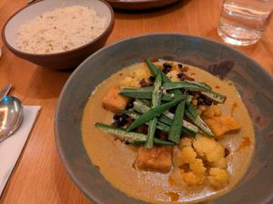 Nav rattan korma at Mallow - Canary Wharf in East London