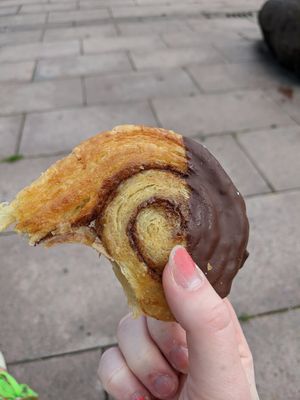 Cinnamon palmiers at TheDorkyFrench Vegan Bakery in Glasgow