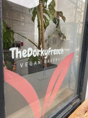 Hello  at TheDorkyFrench Vegan Bakery in Glasgow