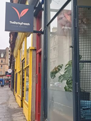 Cute at TheDorkyFrench Vegan Bakery in Glasgow