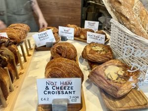 Savoury pastries   at TheDorkyFrench Vegan Bakery in Glasgow