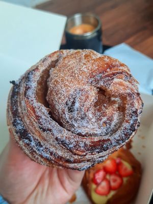 Apple cinnamon butter swirl at TheDorkyFrench Vegan Bakery in Glasgow