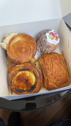   at TheDorkyFrench Vegan Bakery in Glasgow