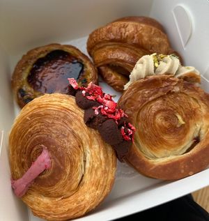   at TheDorkyFrench Vegan Bakery in Glasgow