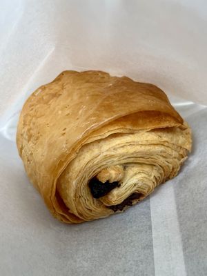 Chocolate croissant   at TheDorkyFrench Vegan Bakery in Glasgow