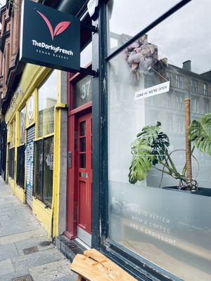 Exterior  at TheDorkyFrench Vegan Bakery in Glasgow
