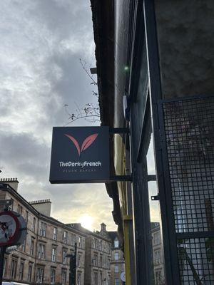   at TheDorkyFrench Vegan Bakery in Glasgow
