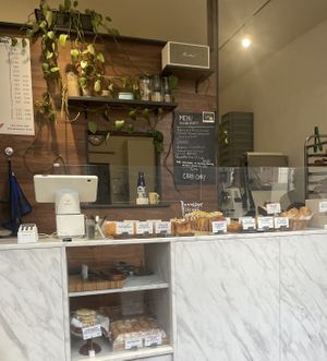  at TheDorkyFrench Vegan Bakery in Glasgow