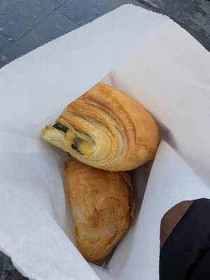 Pastries at TheDorkyFrench Vegan Bakery in Glasgow
