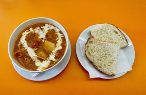 Kapustová polievka  at veganaf in Banska Bystrica