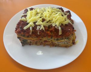 Lasagne  at veganaf in Banska Bystrica