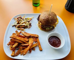 Beyond Burger  at veganaf in Banska Bystrica