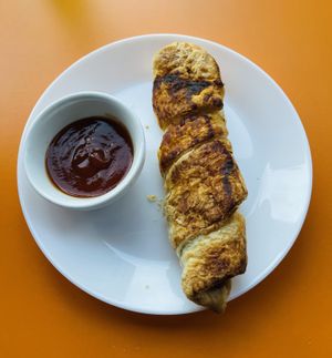 Hot-dog  at veganaf in Banska Bystrica