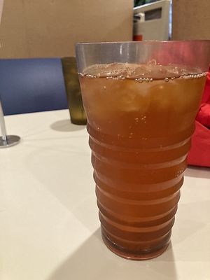 Herbal ice tea  at Webster's Cafe in State College