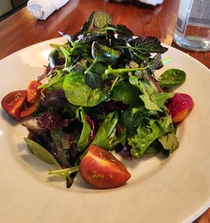 Verde green salad at Terroni in Toronto
