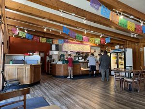 Inside   at Los Gallos Taqueria in Boulder Creek