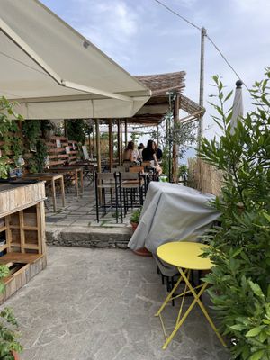 Terrace  at Marina di Corniglia Bar in Corniglia
