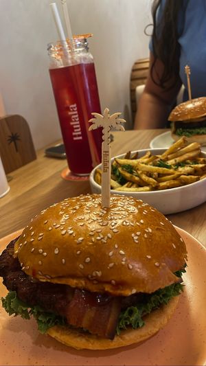 Bbq Burger 🌱  at Hulala in Dusseldorf