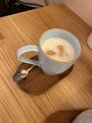 Flat white  at Hulala in Dusseldorf