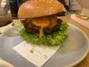 Peanut burger  at Hulala in Dusseldorf