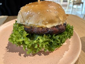 Burger  at Hulala in Dusseldorf