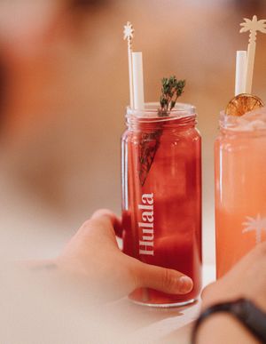 Fresh homemade Limonades at Hulala in Dusseldorf