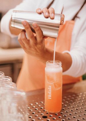 Handcrafted Drinks. at Hulala in Dusseldorf