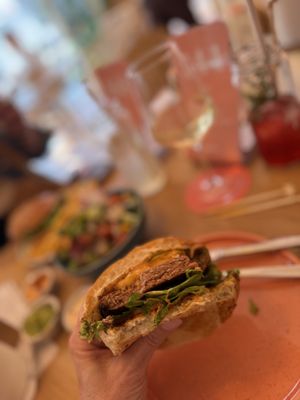 Cheez burger   at Hulala in Dusseldorf