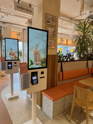 Order here and grab a table number   at Hulala in Dusseldorf