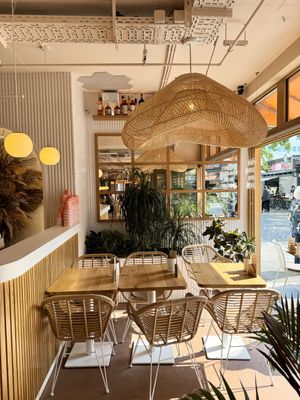 Super fun interior concept   at Hulala in Dusseldorf