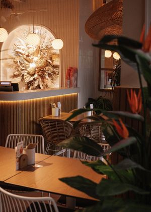 Hulala Restaurant Interior at Hulala in Dusseldorf