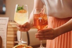 Limoncello Spritz & Aperol Spritz at Hulala in Dusseldorf