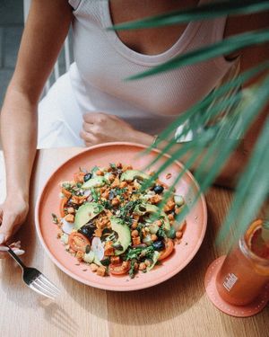 Venice Garden Salat at Hulala in Dusseldorf