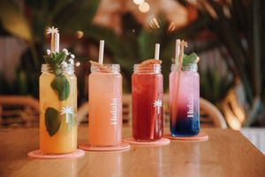 No Coke. Only fresh handmade drinks. at Hulala in Dusseldorf