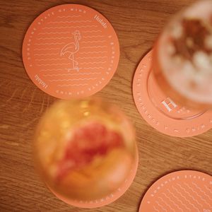 Nachhaltige Untersetzer aus Silikon at Hulala in Dusseldorf