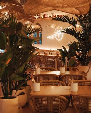 interior at Hulala in Dusseldorf