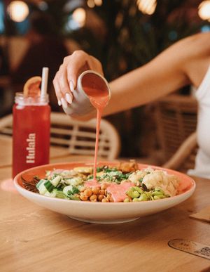 Protein Bowl (vegan) at Hulala in Dusseldorf