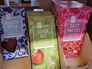 Vegan chocolate at Moedertje Natuur in Kessel Lo