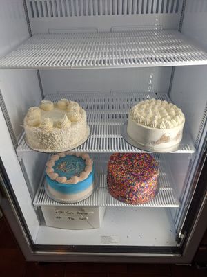 Cakes at Mister Nice Guy's Bakeshop in Ascot Vale