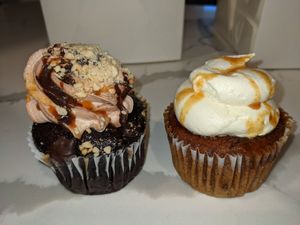 Cupcakes at Mister Nice Guy's Bakeshop in Ascot Vale
