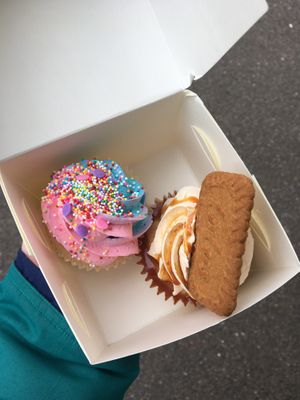 Biscoff and Freckles Cupcakes at Mister Nice Guy's Bakeshop in Ascot Vale