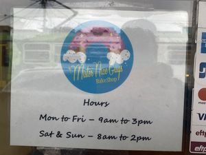 Hours have changed. Came here at 4:00 because opening hours on here said open until 5.   at Mister Nice Guy's Bakeshop in Ascot Vale