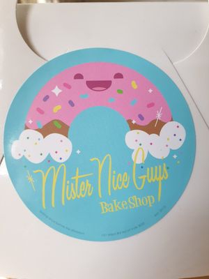 Cutest logo at Mister Nice Guy's Bakeshop in Ascot Vale